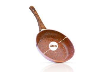 
                    Livington Copper & Stone Pan 28 cm
                